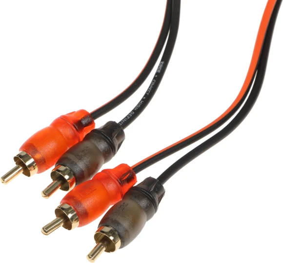 Кабель межблочный Edge EDC-RB502 5м черный/красный (упак.:1шт)