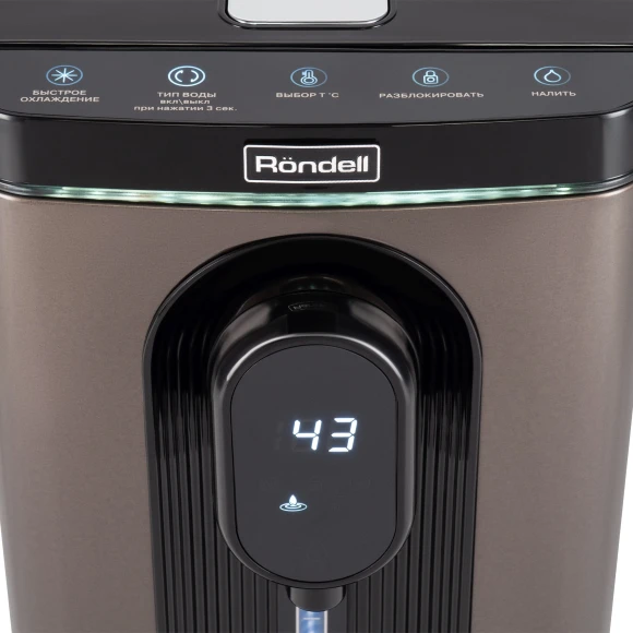 Термопот Rondell RDE-1051 5л. 850Вт черный Термопот Rondell RDE-1051 5л. 850Вт черный