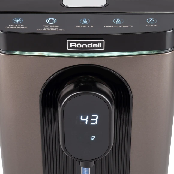 Термопот Rondell RDE-1051 5л. 850Вт черный Термопот Rondell RDE-1051 5л. 850Вт черный