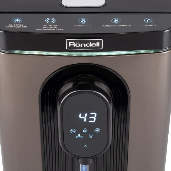 Термопот Rondell RDE-1051 5л. 850Вт черный Термопот Rondell RDE-1051 5л. 850Вт черный