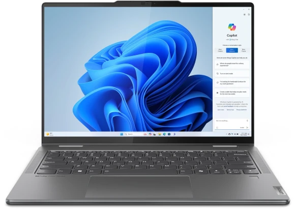 Ноутбук Lenovo Yoga Slim7 15ILL9 Core Ultra 7 256V 16Gb SSD512Gb Intel Arc 140V 15.3" IPS Touch 2.8K (2880x1800) Windows 11 Home grey WiFi BT Cam (83HM004LRK)