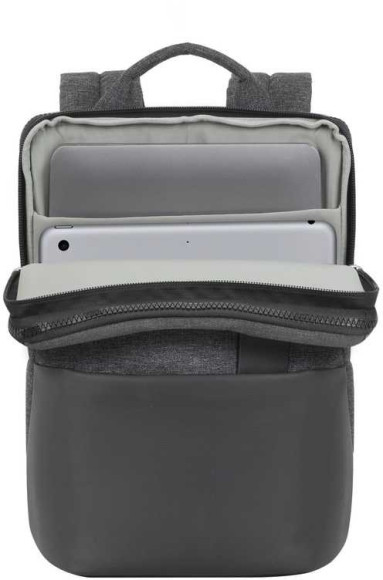 Рюкзак для ноутбука 13.3" Riva 8825 черный полиуретан/полиэстер (8825 BLACK) Рюкзак для ноутбука 13.3" Riva 8825 черный полиуретан/полиэстер (8825 BLACK)