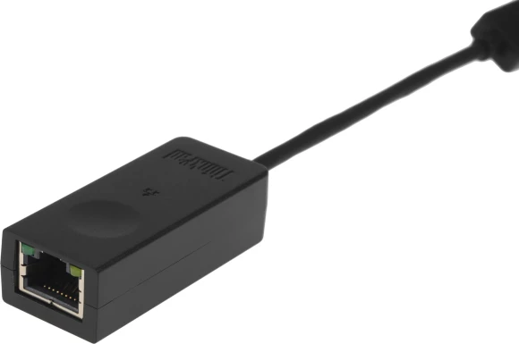 Адаптер Lenovo ThinkPad 4X90S91830 черный USB3.0 to Ethernet Adapter Адаптер Lenovo ThinkPad 4X90S91830 черный USB3.0 to Ethernet Adapter