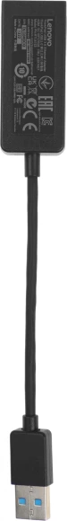 Адаптер Lenovo ThinkPad 4X90S91830 черный USB3.0 to Ethernet Adapter Адаптер Lenovo ThinkPad 4X90S91830 черный USB3.0 to Ethernet Adapter