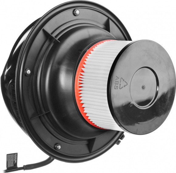 Строительный пылесос Зубр ПУ-15-1200 М1 1200Вт (уборка: сухая/влажная) красный