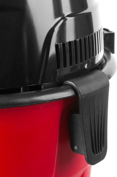 Строительный пылесос Зубр ПУ-15-1200 М1 1200Вт (уборка: сухая/влажная) красный