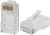 Коннектор Rexant (05-1031-4) кат.6 RJ45 прозрачный