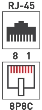 Коннектор Rexant (05-1031-4) кат.6 RJ45 прозрачный