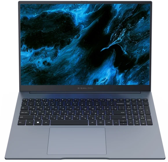 Ноутбук Digma Pro Pactos Ryzen 7 7730U 16Gb SSD512Gb AMD Radeon Graphics 16" IPS WUXGA (1920x1200) Windows 11 Pro dk.grey WiFi BT Cam 5500mAh (DN16R7-ADXW03)