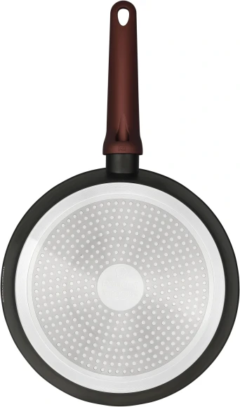 Сковорода Rondell Bojole RDA-2025 круглая 28см покрытие: Xylan Plus ручка несъемная (без крышки) черный