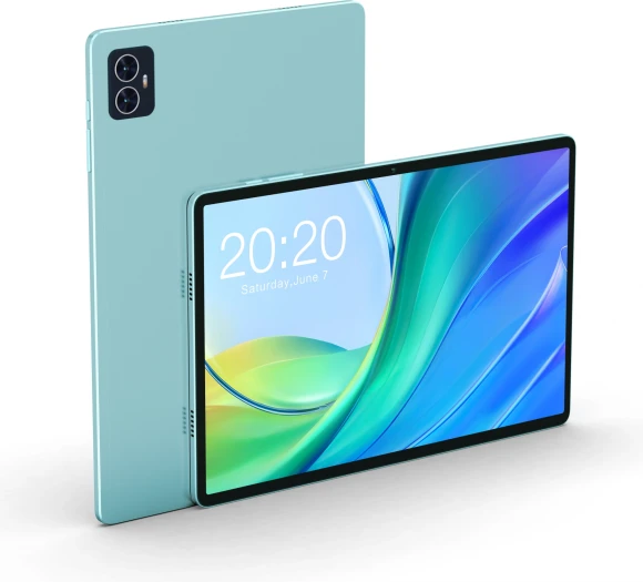Планшет Teclast M50 T606 (1.6) 8C RAM6Gb ROM128Gb 10.1" IPS 1280x800 4G Android 14 голубой 13Mpix 5Mpix BT WiFi microSD 256Gb 6000mAh 10hr