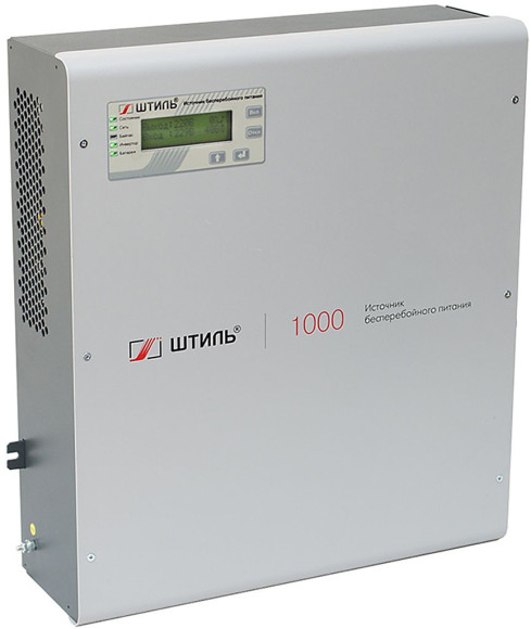 Источник бесперебойного питания Штиль SW1000SL 900Вт 1000ВА серый Источник бесперебойного питания Штиль SW1000SL 900Вт 1000ВА серый