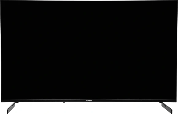 Телевизор LED Hyundai 50" H-LED50BU7011 Google TV Frameless Metal черный/черный 4K Ultra HD 60Hz MEMC DVB-T DVB-T2 DVB-C DVB-S DVB-S2 USB WiFi Smart TV