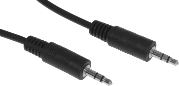 Кабель соединительный аудио Buro BAAC002-1 Jack 3.5 (m)/Jack 3.5 (m) 1м. черный