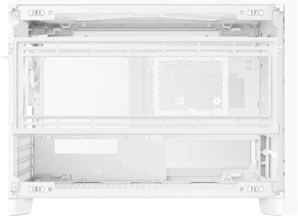 Корпус Montech TEN белый без БП mATX 9x120mm 6x140mm 2xUSB3.0 audio bott PSU