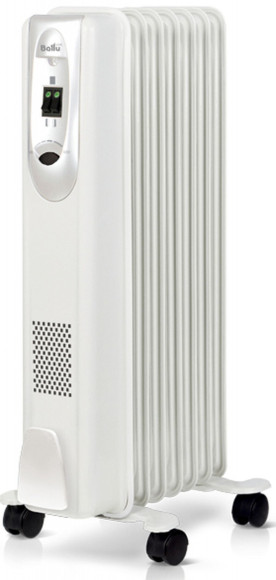 Радиатор масляный Ballu Comfort BOH/CM-07WDN 1500Вт белый/черный
