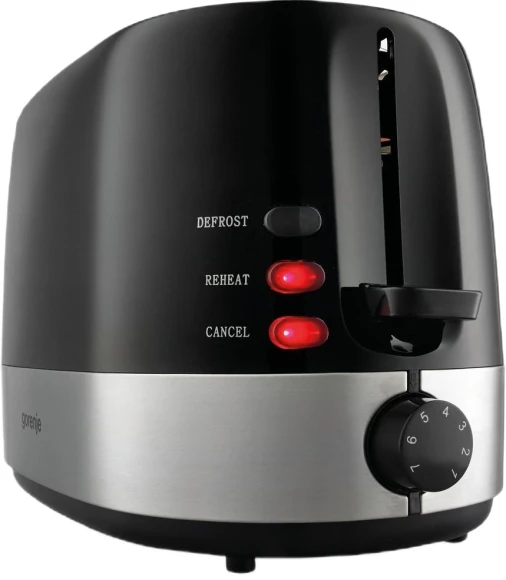 Тостер Gorenje T850BK 850Вт черный/серебристый Тостер Gorenje T850BK 850Вт черный/серебристый