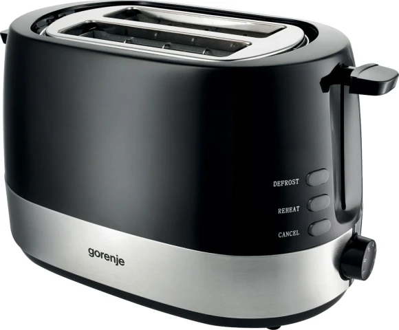 Тостер Gorenje T850BK 850Вт черный/серебристый Тостер Gorenje T850BK 850Вт черный/серебристый