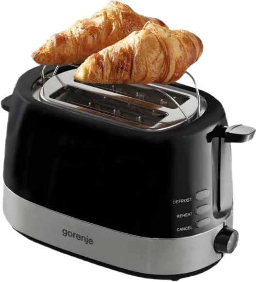 Тостер Gorenje T850BK 850Вт черный/серебристый Тостер Gorenje T850BK 850Вт черный/серебристый