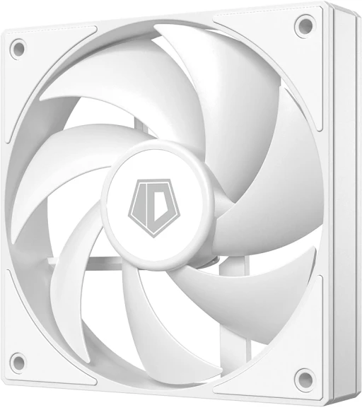 Вентилятор для корпуса ID-Cooling AF-125-W 120х120x25 белый 4-pin 30дБ Ret
