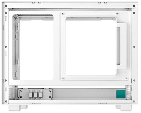 Корпус Deepcool CH160 белый без БП miniITX 7x120mm 1xUSB3.0 audio bott PSU