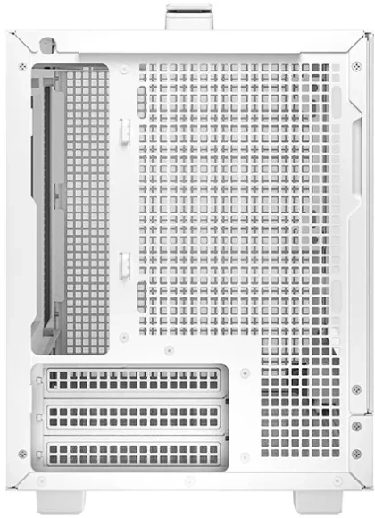 Корпус Deepcool CH160 белый без БП miniITX 7x120mm 1xUSB3.0 audio bott PSU