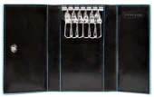 Ключница Piquadro Blue Square PC1396B2/N черный натур.кожа