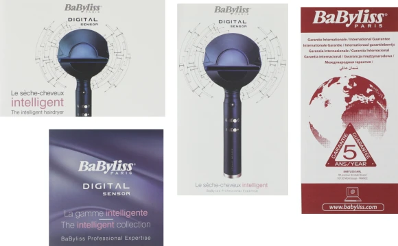 Фен Babyliss 6500DEE 2100Вт синий