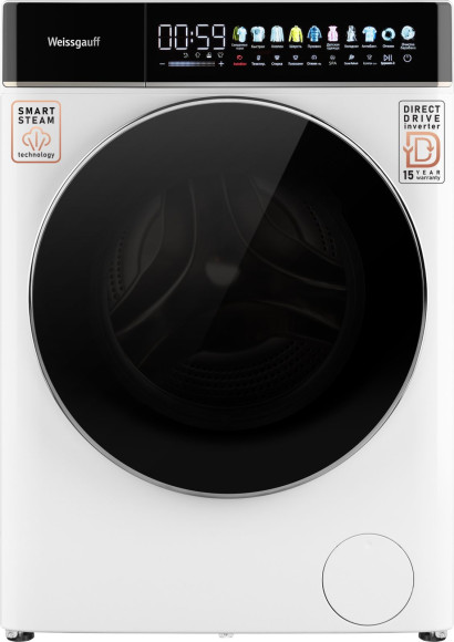 Стиральная машина Weissgauff WM 58411 Premium класс: A+++ загр.фронтальная макс.:11кг белый инвертор