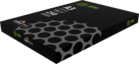 Бумага Cactus CS-LPA3120250 A3 марка A/120г/м2/250л./белый CIE170% для лазерной печати Бумага Cactus CS-LPA3120250 A3 марка A/120г/м2/250л./белый CIE170% для лазерной печати