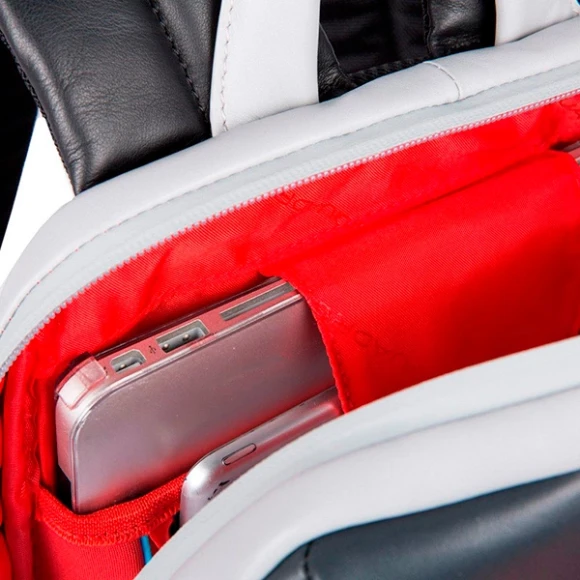 Рюкзак Piquadro Urban CA3214UB00/GRN серый/черный кожа Рюкзак Piquadro Urban CA3214UB00/GRN серый/черный кожа