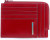 Чехол для кредитных карт Piquadro Blue Square PU1243B2R/R красный натур.кожа