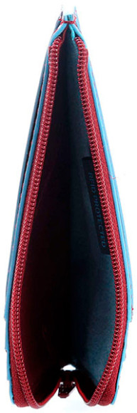 Чехол для кредитных карт Piquadro Blue Square PU1243B2R/R красный натур.кожа