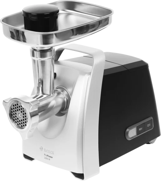 Мясорубка Bosch ProPower MFW68680 2200Вт черный/серый Мясорубка Bosch ProPower MFW68680 2200Вт черный/серый