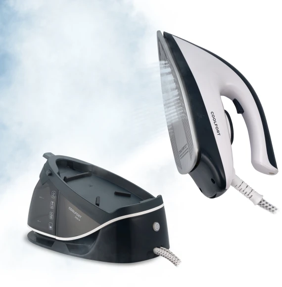 Парогенератор Coolfort CF-3420 2400Вт белый/серый