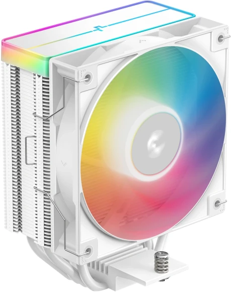 Устройство охлаждения(кулер) Deepcool AG500 Wh V2 ARGB Soc-AM5/AM4/1200/1700/1851 белый 4-pin 29.4dB Al+Cu 240W 857gr Ret (R-AG500-WHAMMN-GJD)