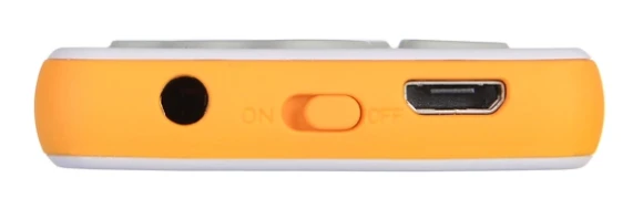 Плеер Hi-Fi Flash Digma S4 8Gb белый/оранжевый/1.8"/FM/microSDHC Плеер Hi-Fi Flash Digma S4 8Gb белый/оранжевый/1.8"/FM/microSDHC