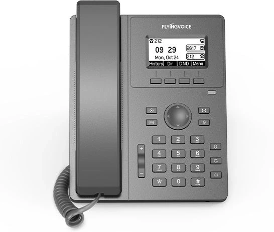 Телефон IP Flyingvoice P10P черный Телефон IP Flyingvoice P10P черный