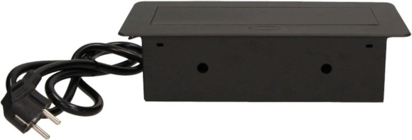 Сетевой разветвитель Premier 3R 1.8м (3 розетки) черный (коробка)