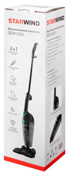 Пылесос ручной Starwind SCH1550 800Вт черный Пылесос ручной Starwind SCH1550 800Вт черный