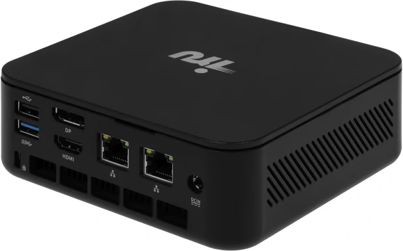 Неттоп IRU Planio 325 Ryzen 5 3500U (2.1) 8Gb SSD256Gb Vega 8 FreeDOS GbitEth WiFi BT 65W черный (2105298)