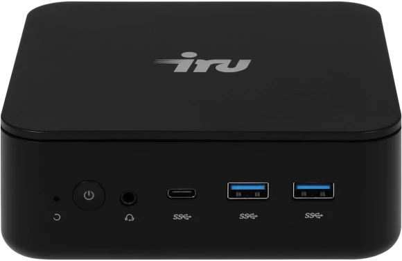 Неттоп IRU Planio 325 Ryzen 5 3500U (2.1) 8Gb SSD256Gb Vega 8 FreeDOS GbitEth WiFi BT 65W черный (2105298)