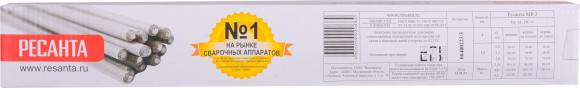 Электроды Ресанта МР-3 D4мм L450мм 3000гр (71/6/25)
