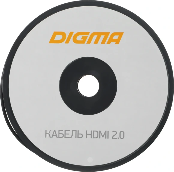 Кабель аудио-видео Digma HDMI 2.0 AOC HDMI (m)/HDMI (m) 30м. позолоч.конт. черный (BHP AOC 2.0-30)