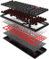 Клавиатура A4Tech S98 механическая черный USB for gamer LED (S98 BLACK) кабель 1.8м
