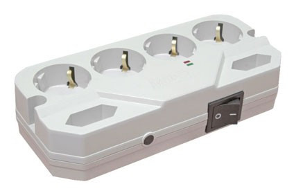 Сетевой фильтр Most CHV 5м (6 розеток) белый (коробка)