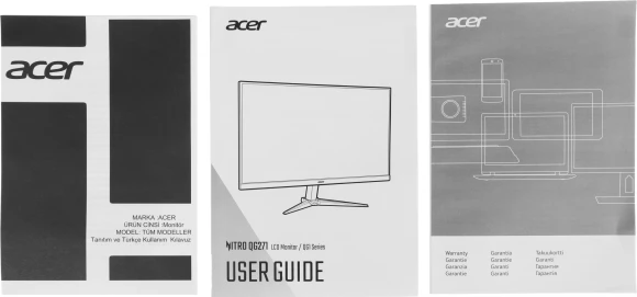 Монитор Acer 27" Nitro QG271Ebii черный IPS LED 1ms 16:9 HDMI матовая 250cd 178гр/178гр 1920x1080 100Hz FreeSync VGA FHD 5.1кг Монитор Acer 27" Nitro QG271Ebii черный IPS LED 1ms 16:9 HDMI матовая 250cd 178гр/178гр 1920x1080 100Hz FreeSync VGA FHD 5.1кг