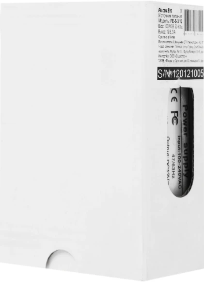 Блок питания AC/DC Falcon Eye FE-S-3/12 12В Блок питания AC/DC Falcon Eye FE-S-3/12 12В