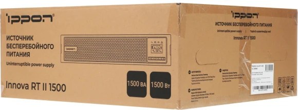 Источник бесперебойного питания Ippon Innova RT II 1500 1500Вт 1500ВА черный