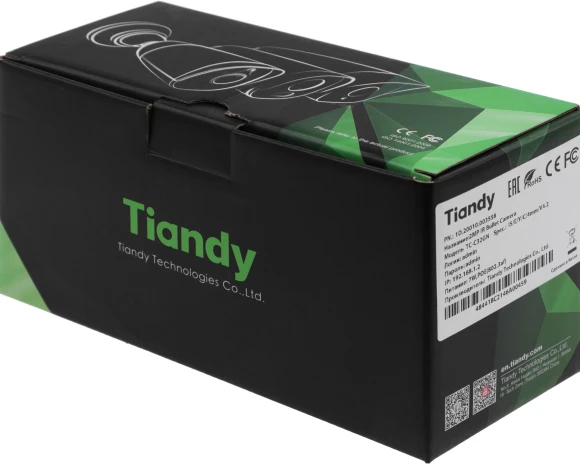 Камера видеонаблюдения IP Tiandy TC-C32GN I5/E/Y/C/4mm/V4.2 4-4мм цв. корп.:белый (TC-C32GN I5/E/Y/C/4/V4.2)